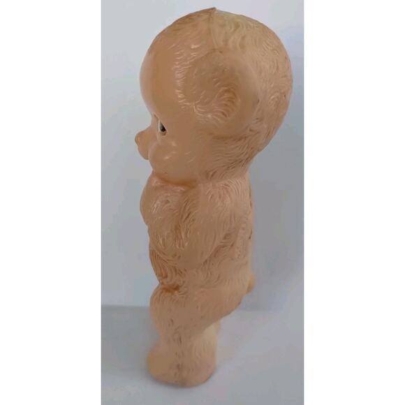Irwin Vintage RARE Hairy Monkey Kewpie Squeaky 5” Toy - Picture 4 of 12